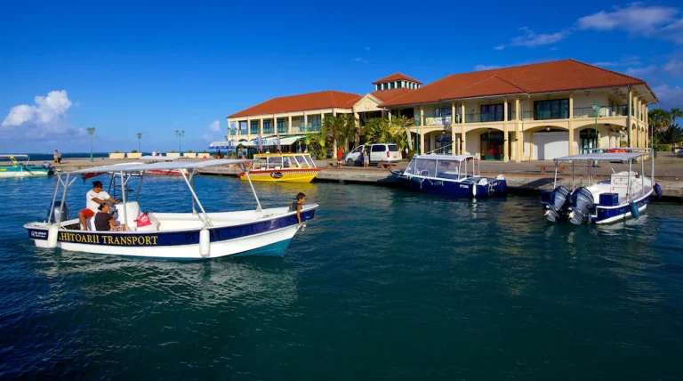 Image de la gare maritime de Uturoa