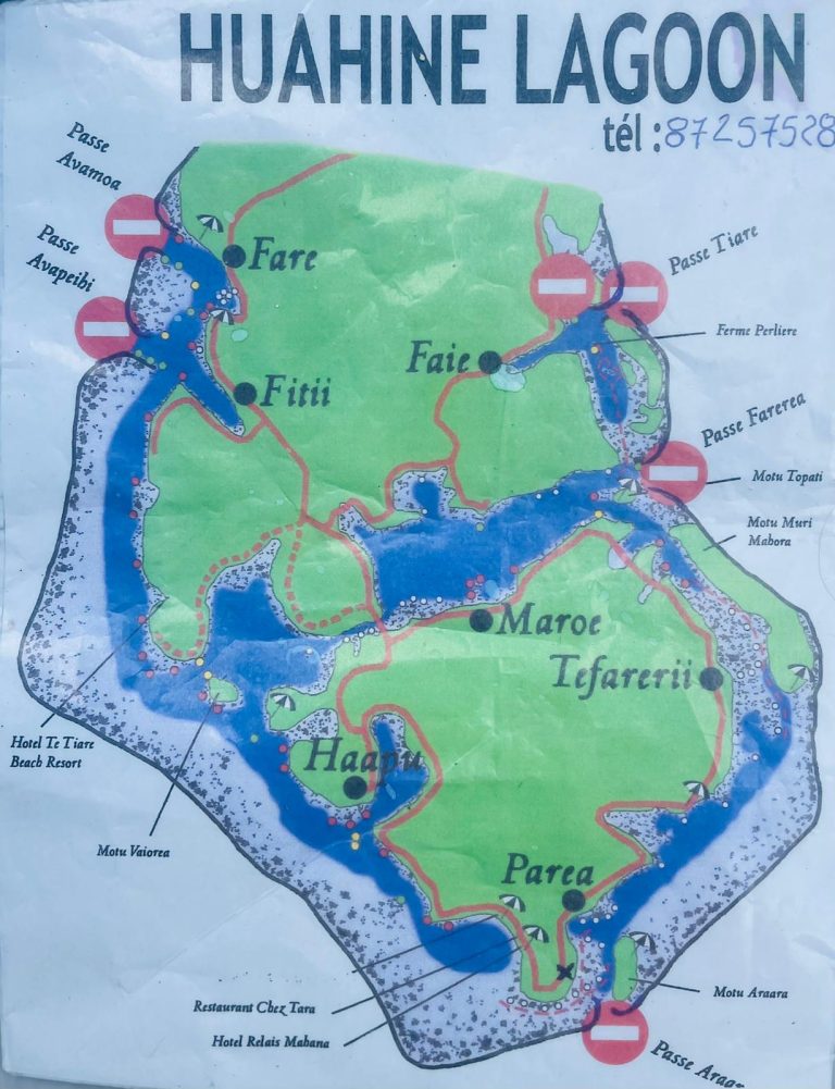 Huahine : louer un bateau pour vivre le lagon à notre rythme