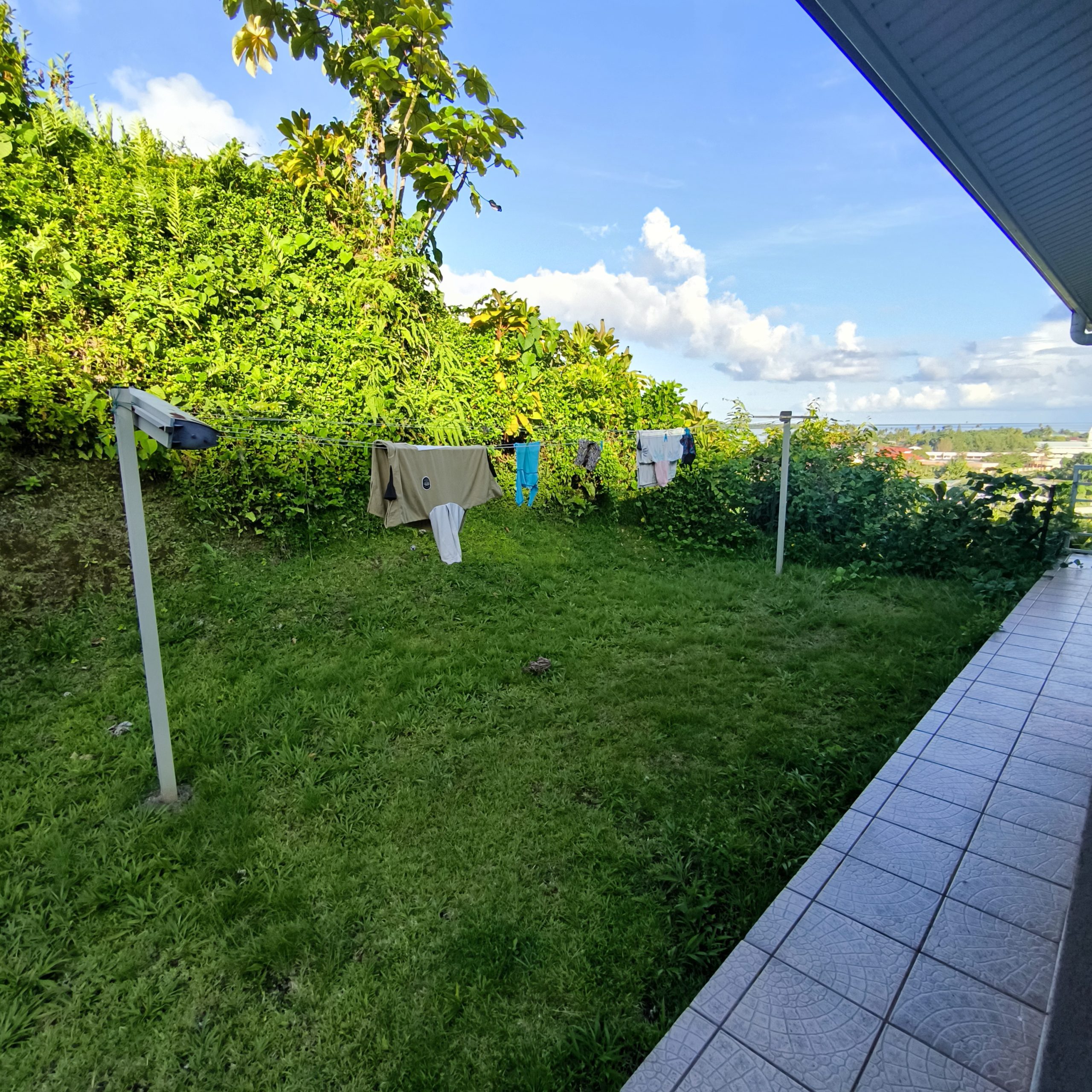 Image du linge qui seche