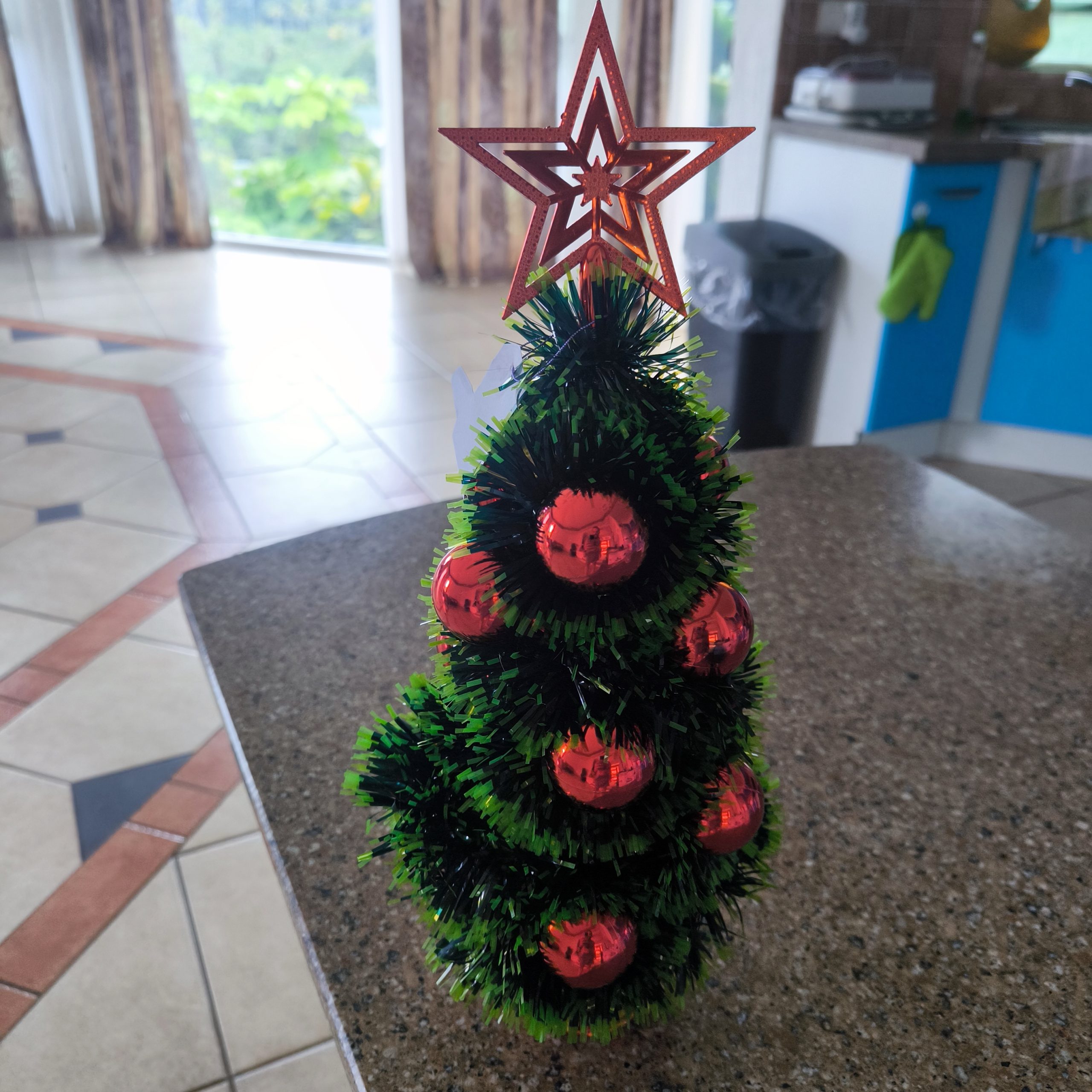 Petite décoration de Noël transportable