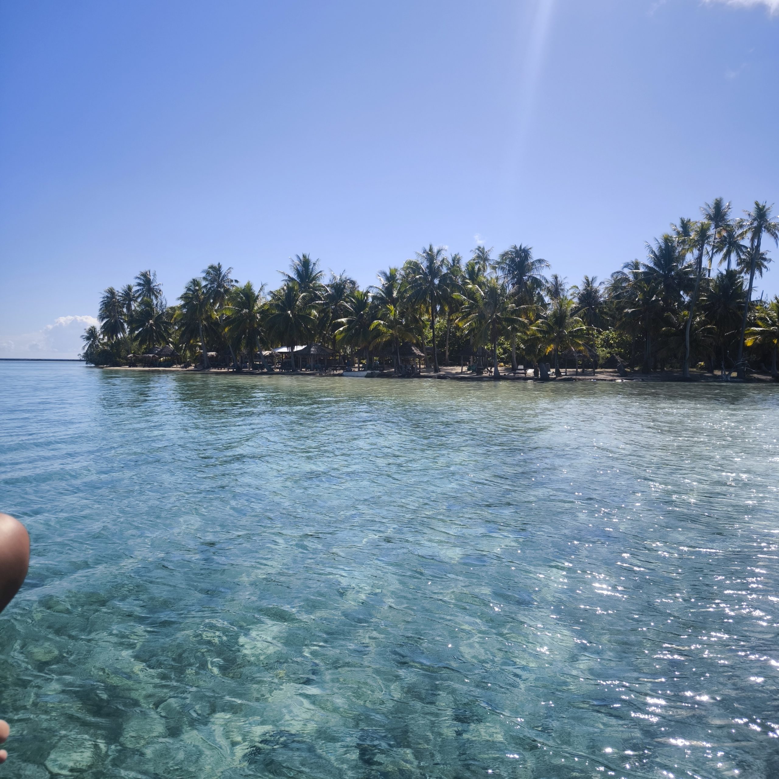 Motu Tuhari lagon de Raiatea Polynésie française