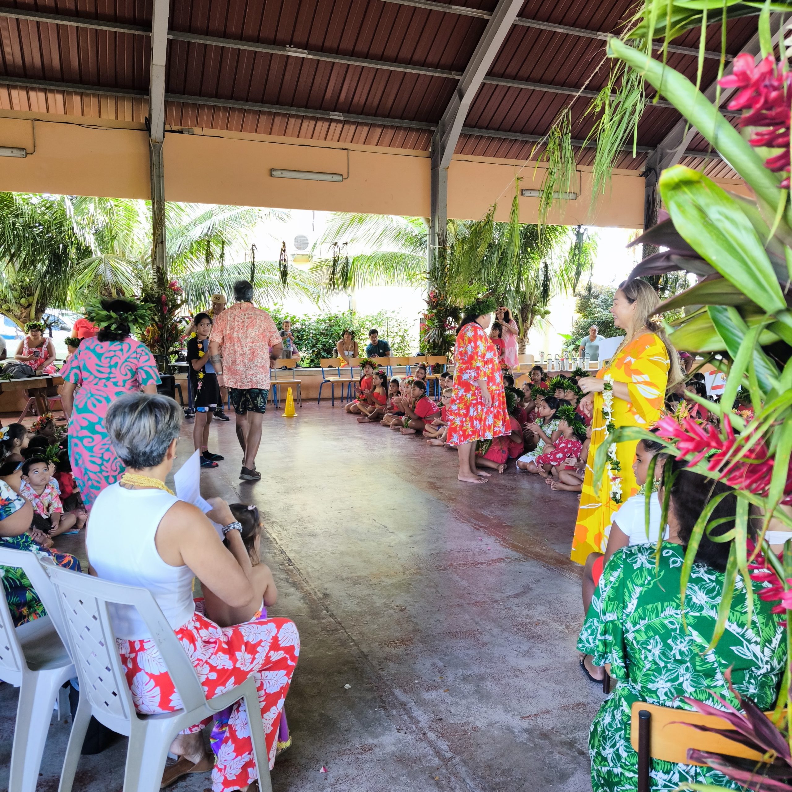 Journée polynésienne école d'Avera Raiatea